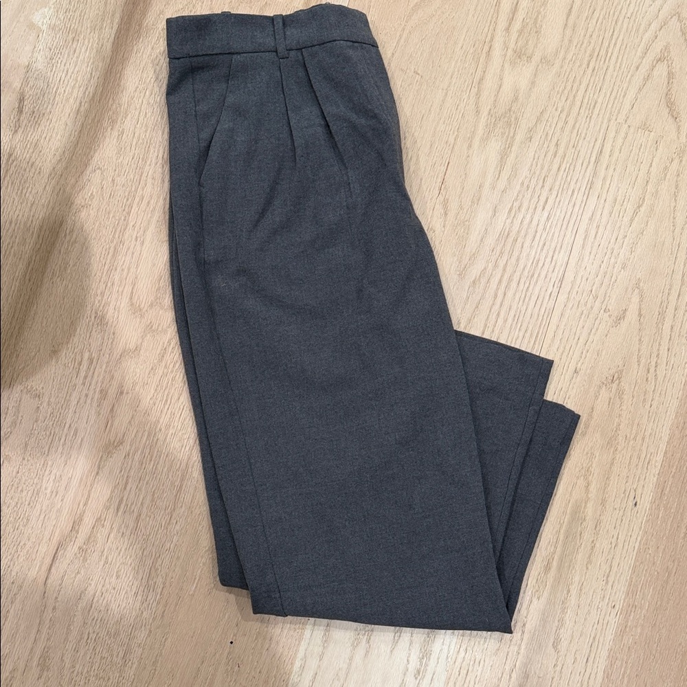 Abercrombie & Fitch Charcoal Men's Dress Pants